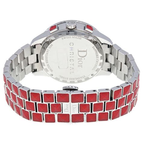 dior christal chronograph watch|Dior Christal Chronograph Ladies Watch CD431GM001.